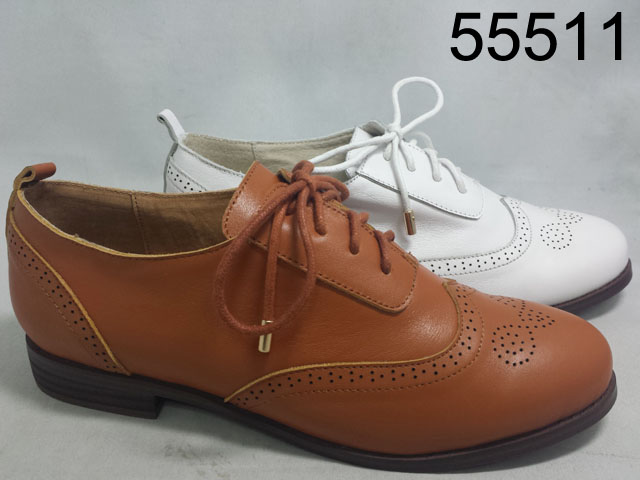 55511 CAMEL _ WHITE          (COW LEATHER )